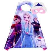Kids Marvel & Disney Capes + Masks – Cosplay Party Gift