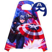 Kids Marvel & Disney Capes + Masks – Cosplay Party Gift