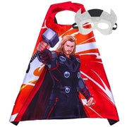 Kids Marvel & Disney Capes + Masks – Cosplay Party Gift