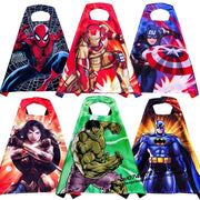 Kids Marvel & Disney Capes + Masks – Cosplay Party Gift
