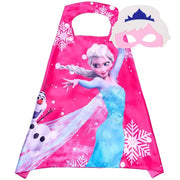 Kids Marvel & Disney Capes + Masks – Cosplay Party Gift